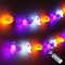 Halloween String Lights - 16.4FT 30 LED (Orange Purple White)